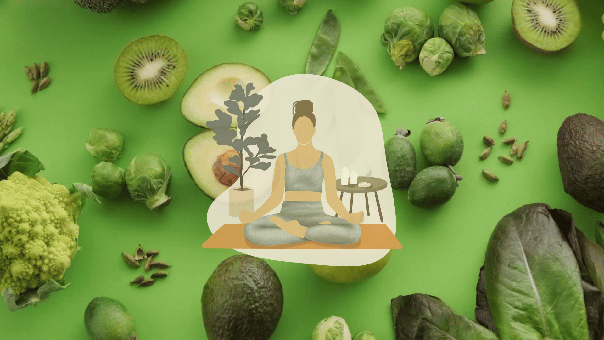 A person meditating in a serene environment